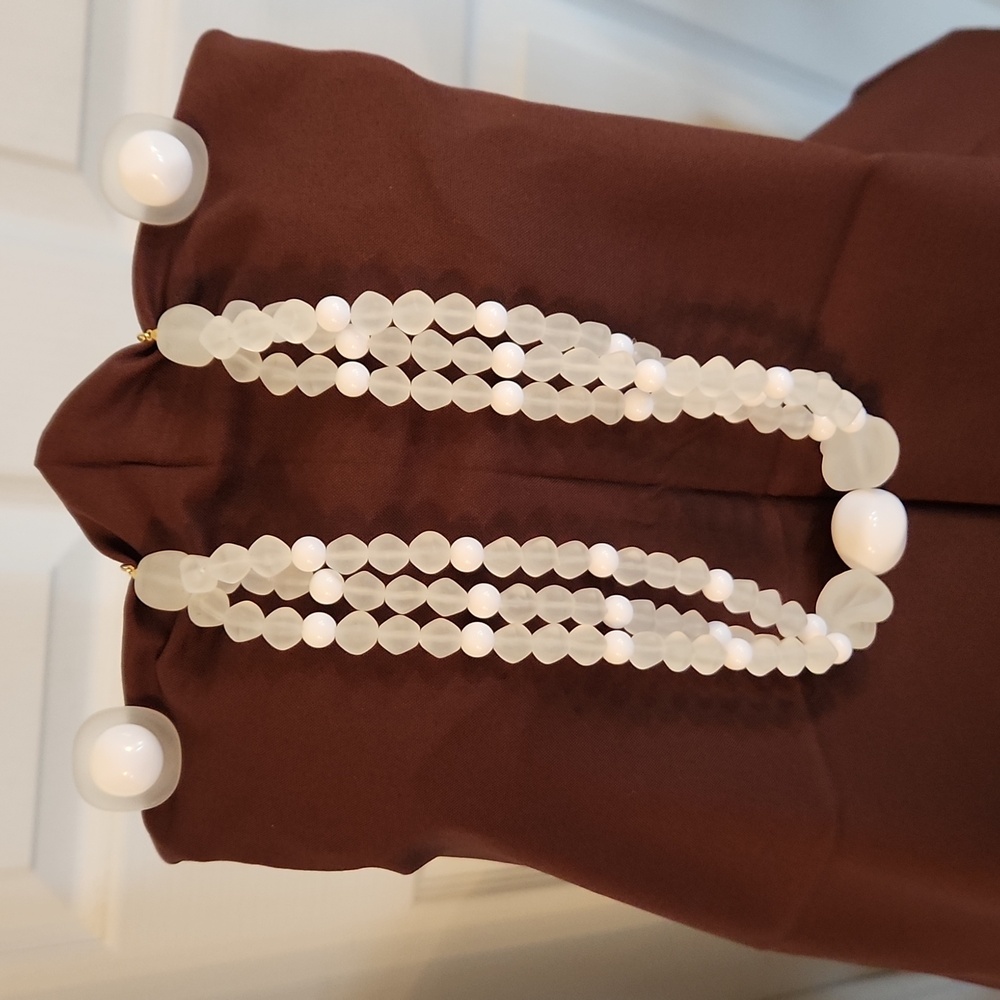 Vintage Avon Jewelry, Necklace and Clip-on Earrings